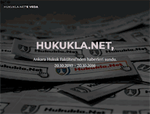 Tablet Screenshot of hukukla.net